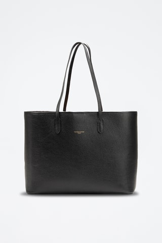 Bolso de piel Cannes - Negro