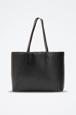 Bolso de piel Cannes - Negro