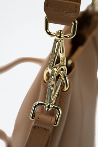 Bandolera de piel Elora - Camel