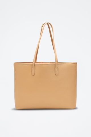 Bolso de piel Cannes - Beige