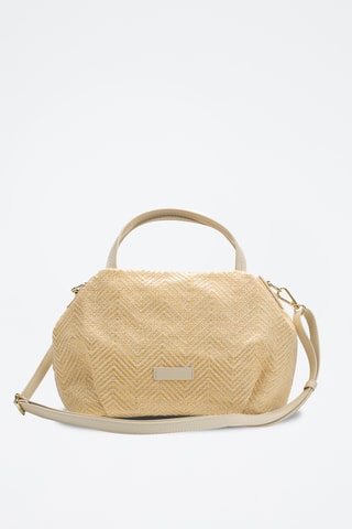 Bolso de piel Tahiti  - Crudo