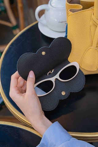 Funda de piel para gafas Samy
