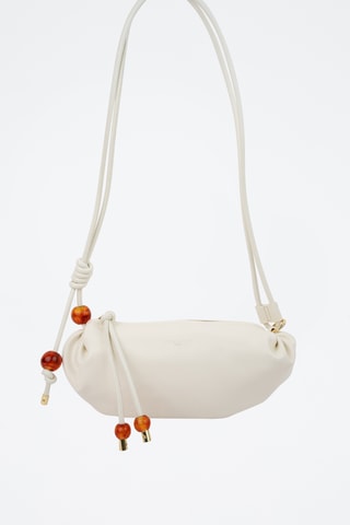 Bolso de piel Aina  - Blanco