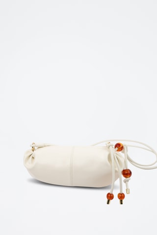 Bolso de piel Aina  - Blanco