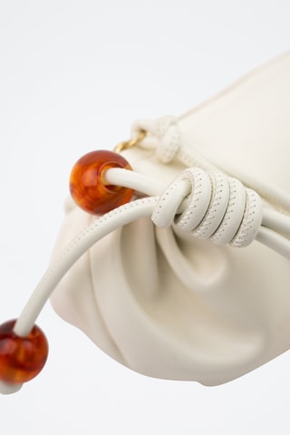Bolso de piel Aina  - Blanco