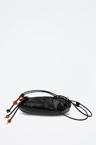 Bolso de piel Aina  - Negro