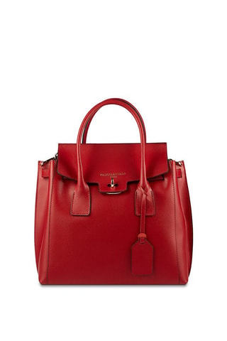 Bolso de piel Jane - Rojo