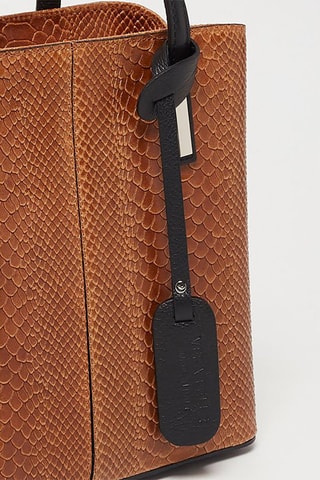 Bolso de piel Rafa - Marrón