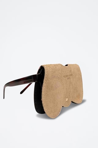 Funda de piel para gafas Samy