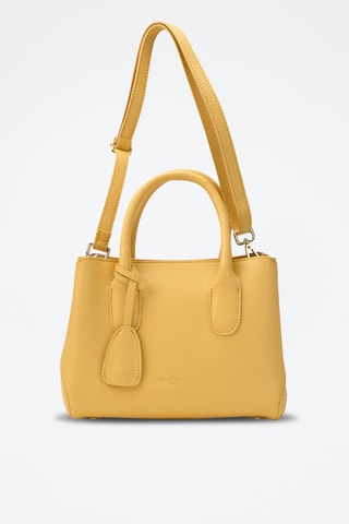 Bolso de piel Alba - Amarillo
