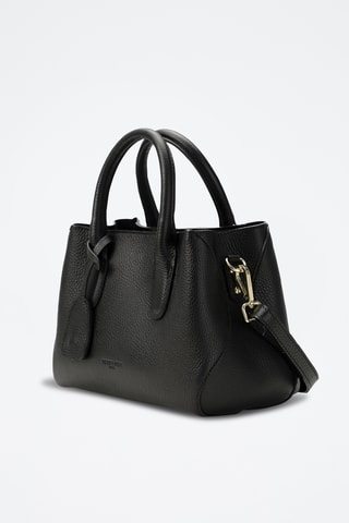 Bolso de piel Alba - Negro