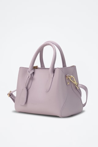 Bolso de piel Alba - Violeta