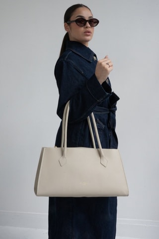 Bolso de piel Oxa - Blanco