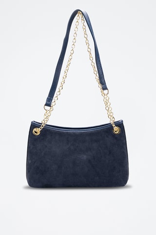Bolso de piel Mia - Azul