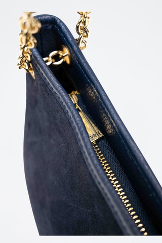 Bolso de piel Mia - Azul