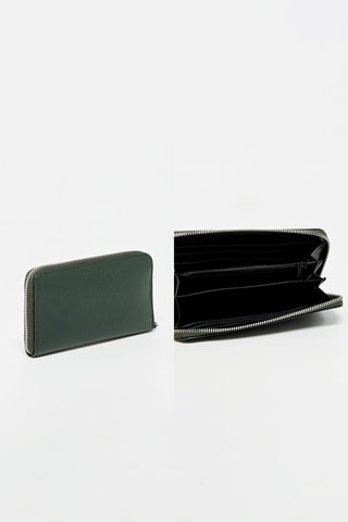 Cartera de piel Kaya - Verde