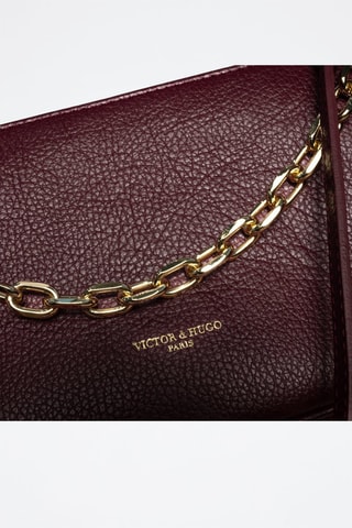 Bolso de piel Paola - Violeta