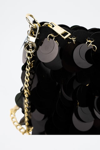 Bandolera Joya  - Negro