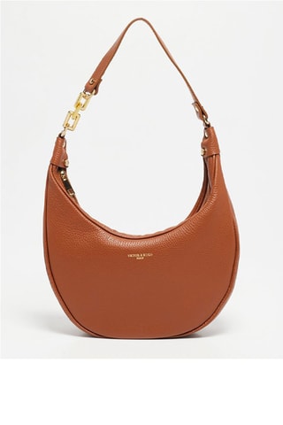 Bolso de piel Tivo - Marrón