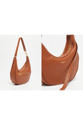 Bolso de piel Tivo - Marrón