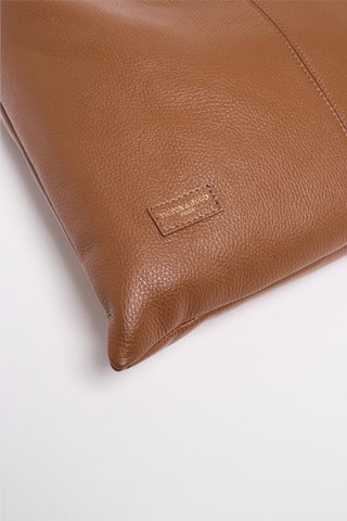Bolso de piel Zelie - Marrón