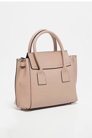 Bolso de piel Jane - Rosa