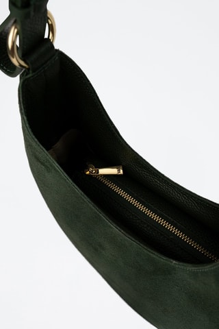 Bolso de piel Aida  - Verde
