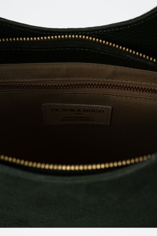 Bolso de piel Aida  - Verde