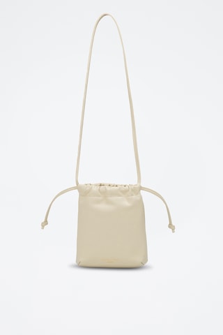 Bandolera de piel Leif - Beige