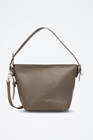 Bolso de piel Aven - Topo