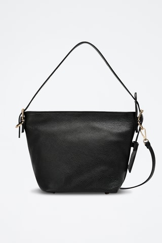 Bolso de piel Aven - Negro