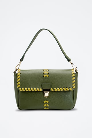 Bandolera de piel Rima - Verde