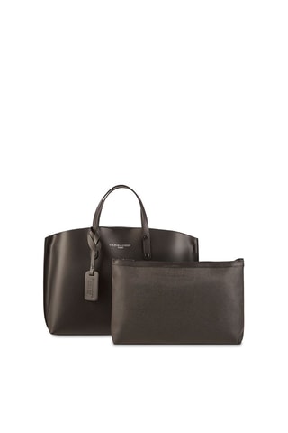 Bolso de piel y bolso de mano de piel Livel - Negro