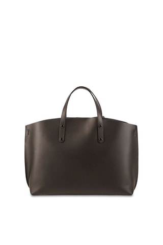Bolso de piel y bolso de mano de piel Livel - Negro