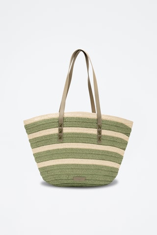 Bolso de piel Isora  - Verde