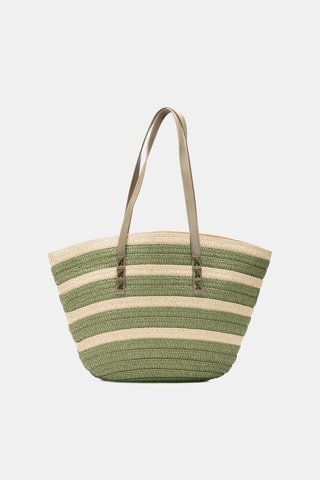 Bolso de piel Isora  - Verde