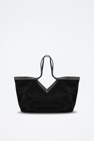 Bolso de piel Siri - Negro