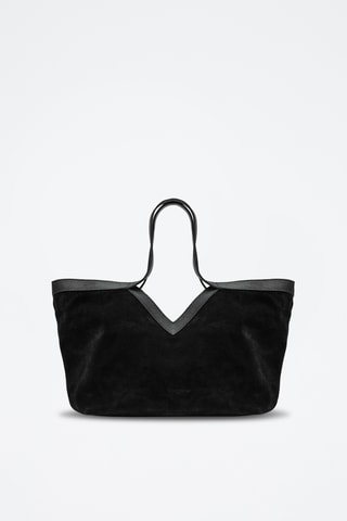Bolso de piel Siri - Negro