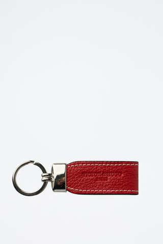 Llavero de piel Avy - Rojo