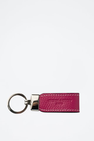 Llavero de piel Avy - Rosa