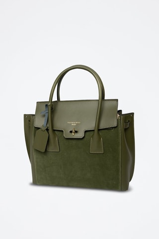 Bolso de nobuk Janebi - Verde