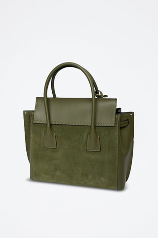 Bolso de nobuk Janebi - Verde