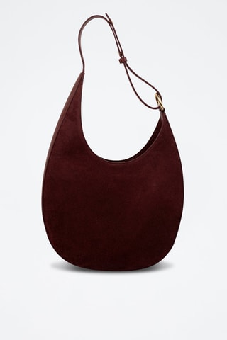 Bolso de piel Aida  - Burdeos