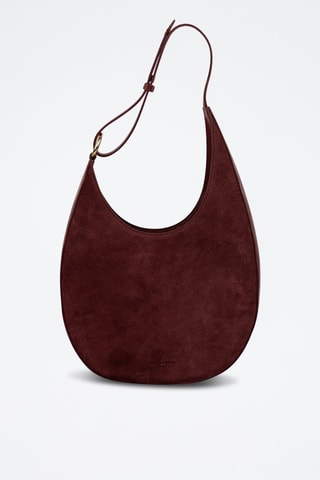 Bolso de piel Aida  - Burdeos
