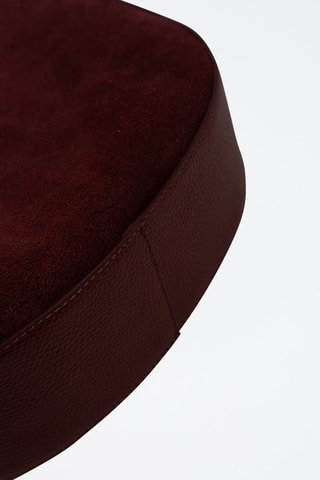 Bolso de piel Aida  - Burdeos