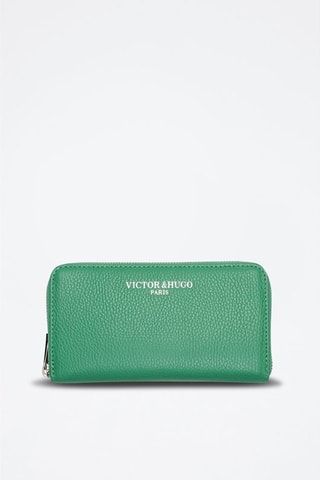 Cartera de piel Kaya - Verde