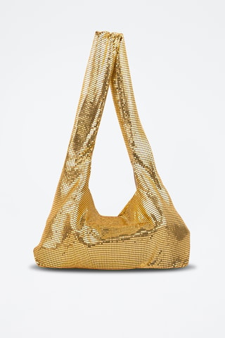 Bolso de lentejuelas Vika  - Dorado