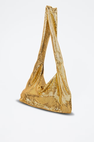 Bolso de lentejuelas Vika  - Dorado