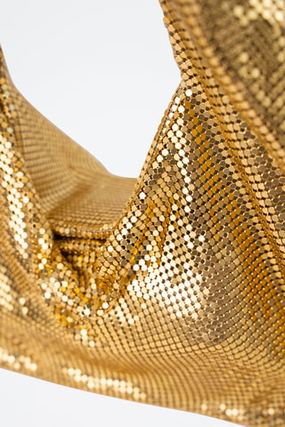 Bolso de lentejuelas Vika  - Dorado