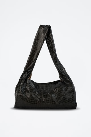 Bolso de lentejuelas Vika  - Negro